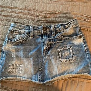 Guess jean skirt